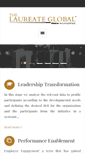 Mobile Screenshot of laureateglobal.com