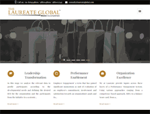 Tablet Screenshot of laureateglobal.com